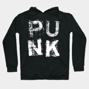 punk logo text Hoodie